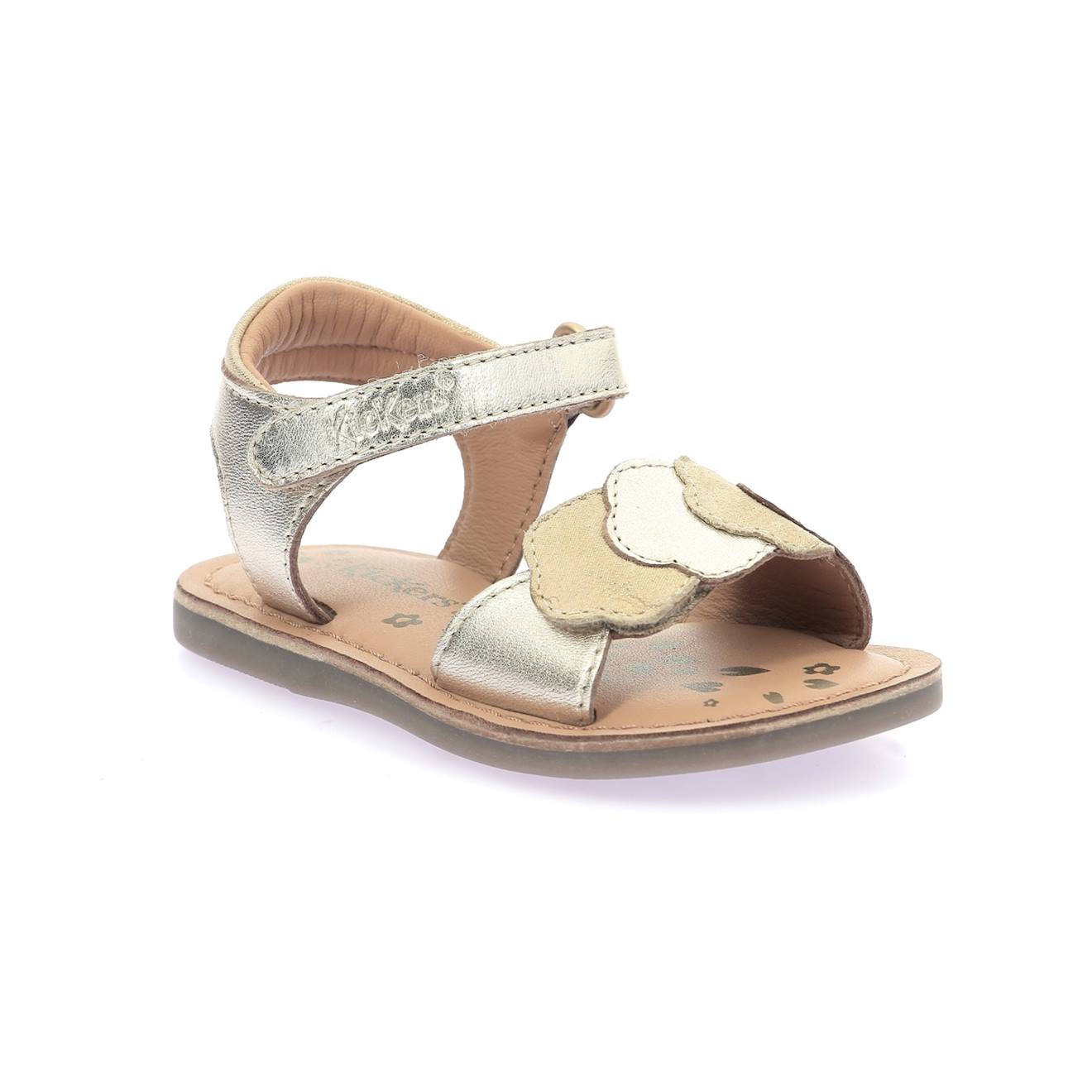 Sandales Bébé Dyastar Or Clair