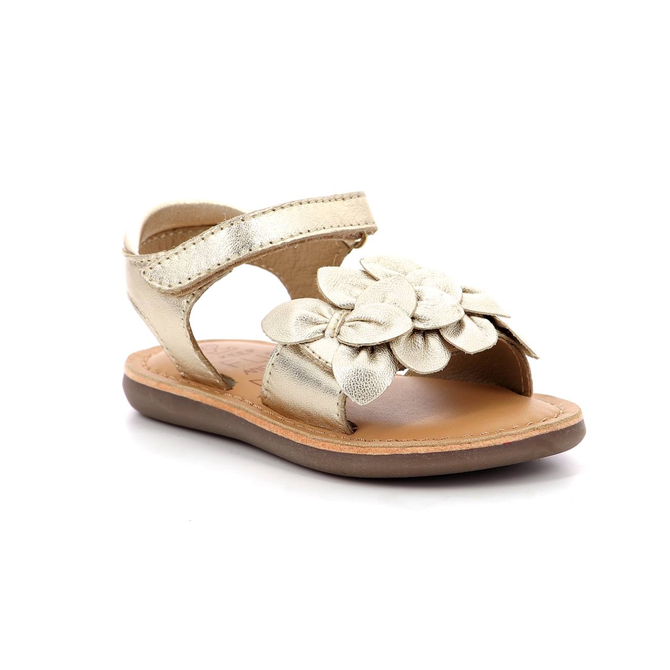 Sandales Bébé Cloknot Or