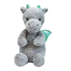 Jouet-Premier âge-Peluche bouillotte dragon