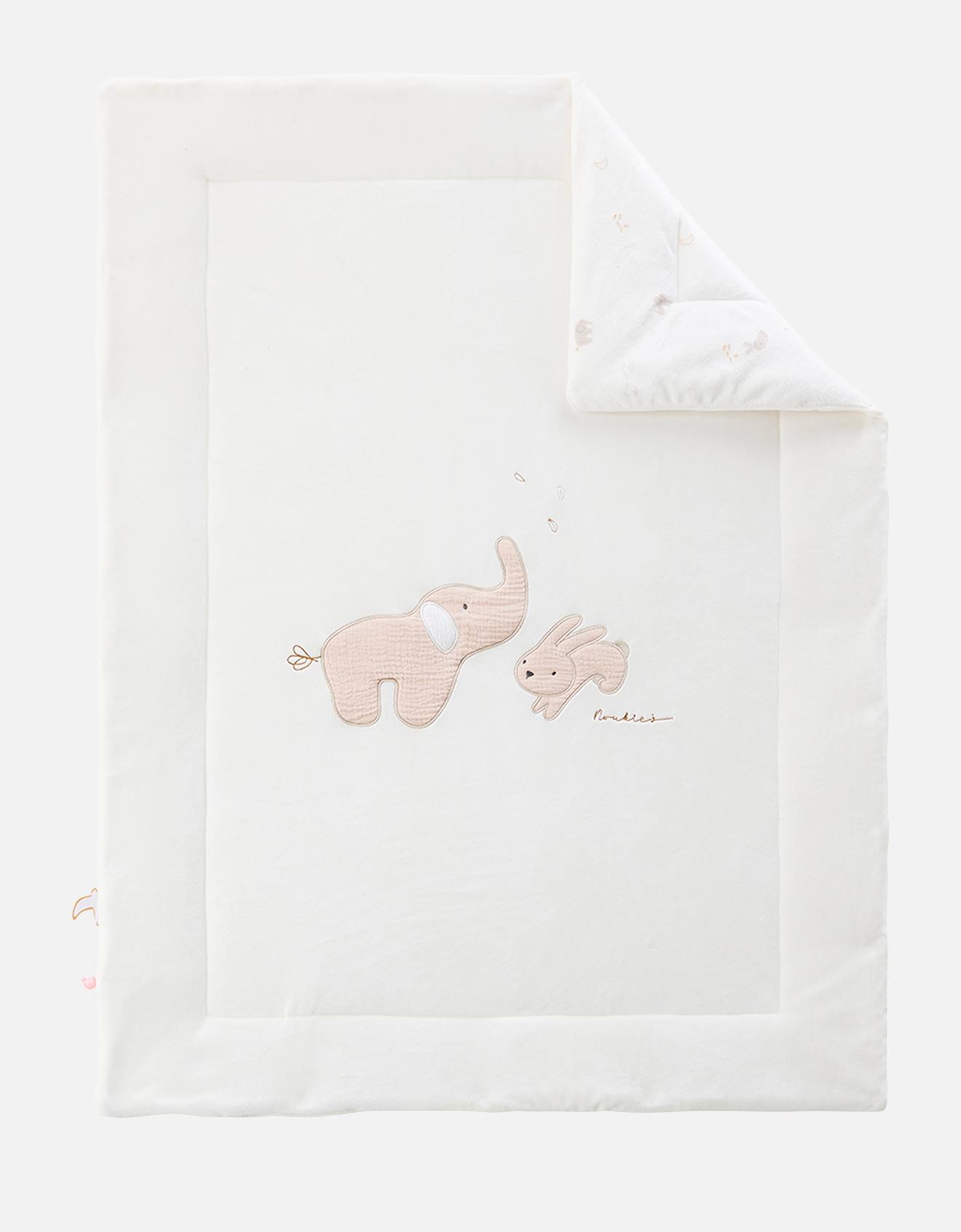 Couverture En Veloudoux® - Bali Et Moka Ecru