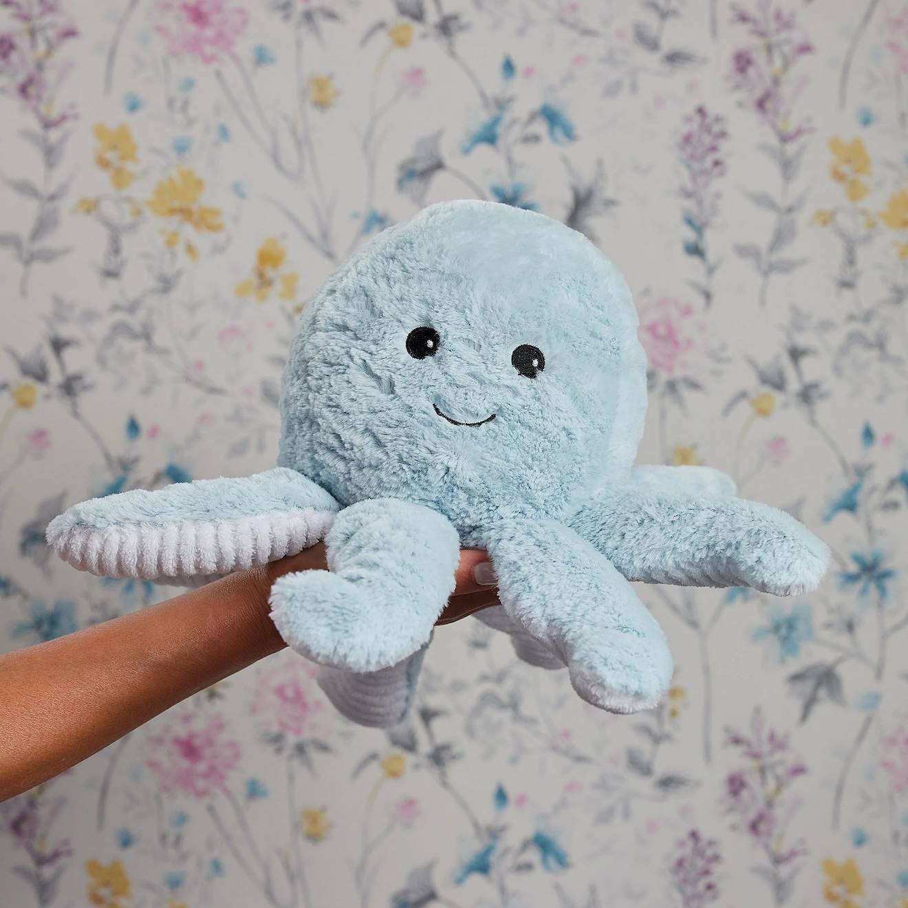 Peluche Bouillotte Pieuvre Vert (Warmies) - Image 1