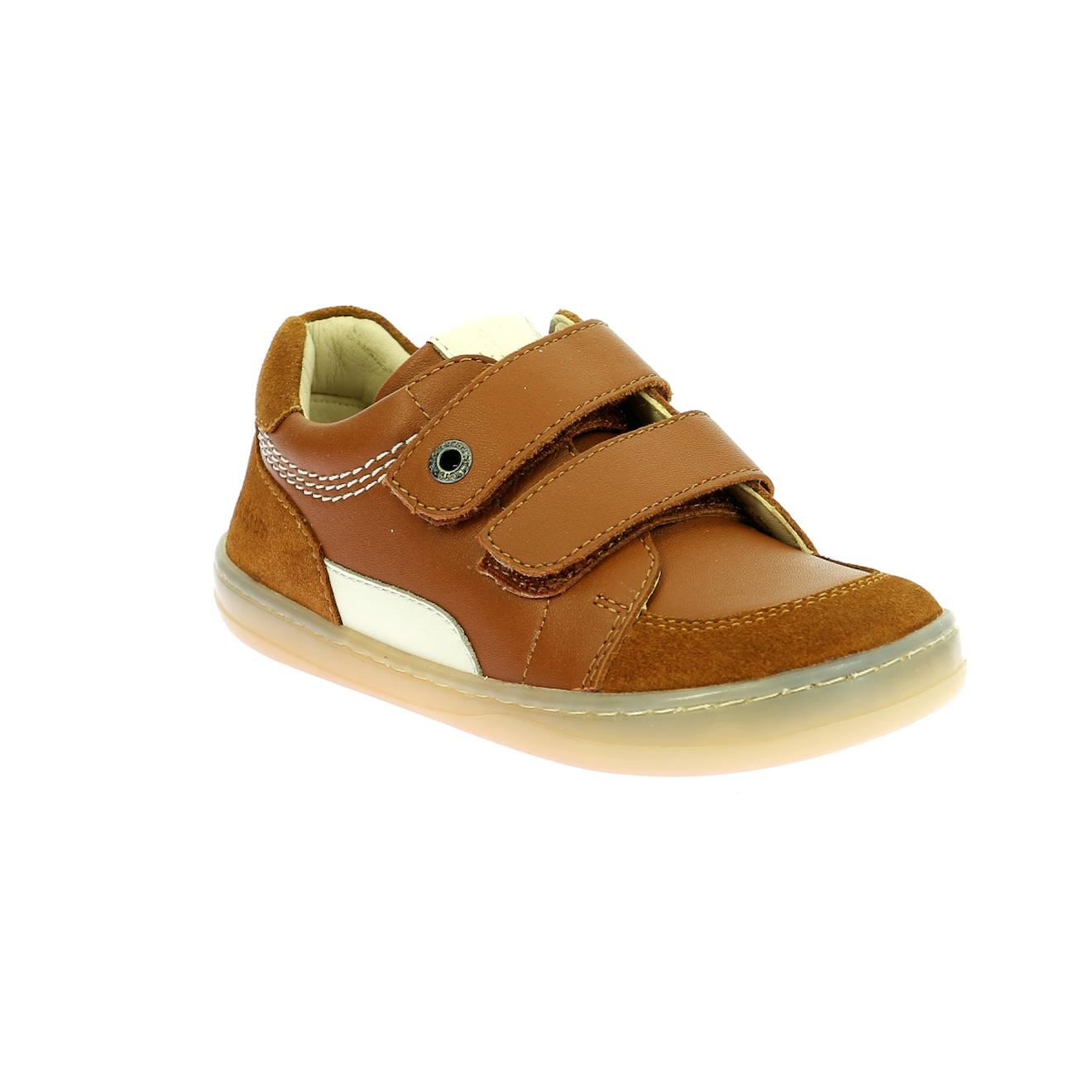 Baskets Basses Enfant Kickboost 2 Camel