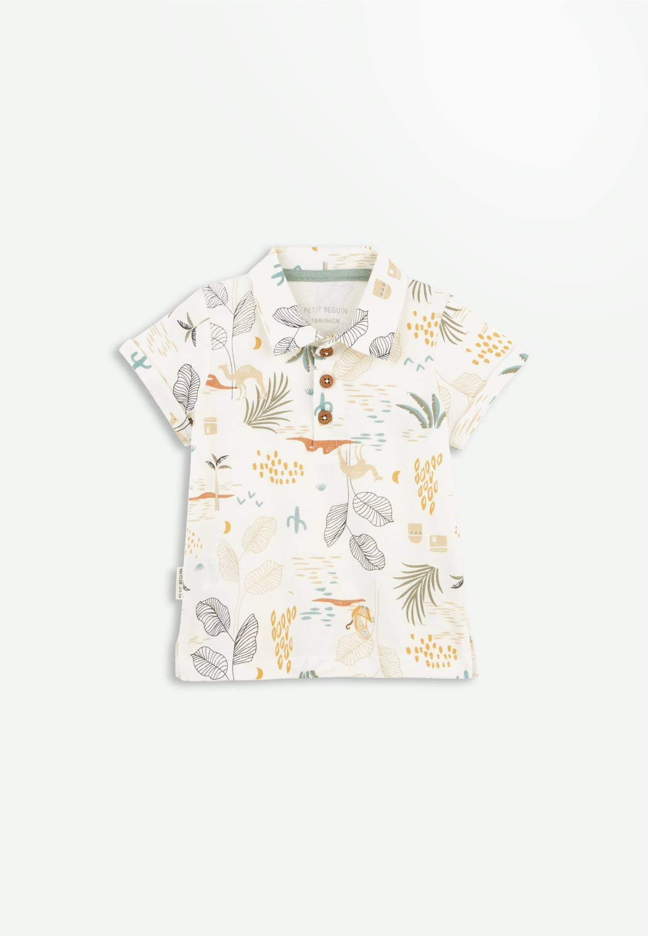 Polo Enfant Atsou Ecru