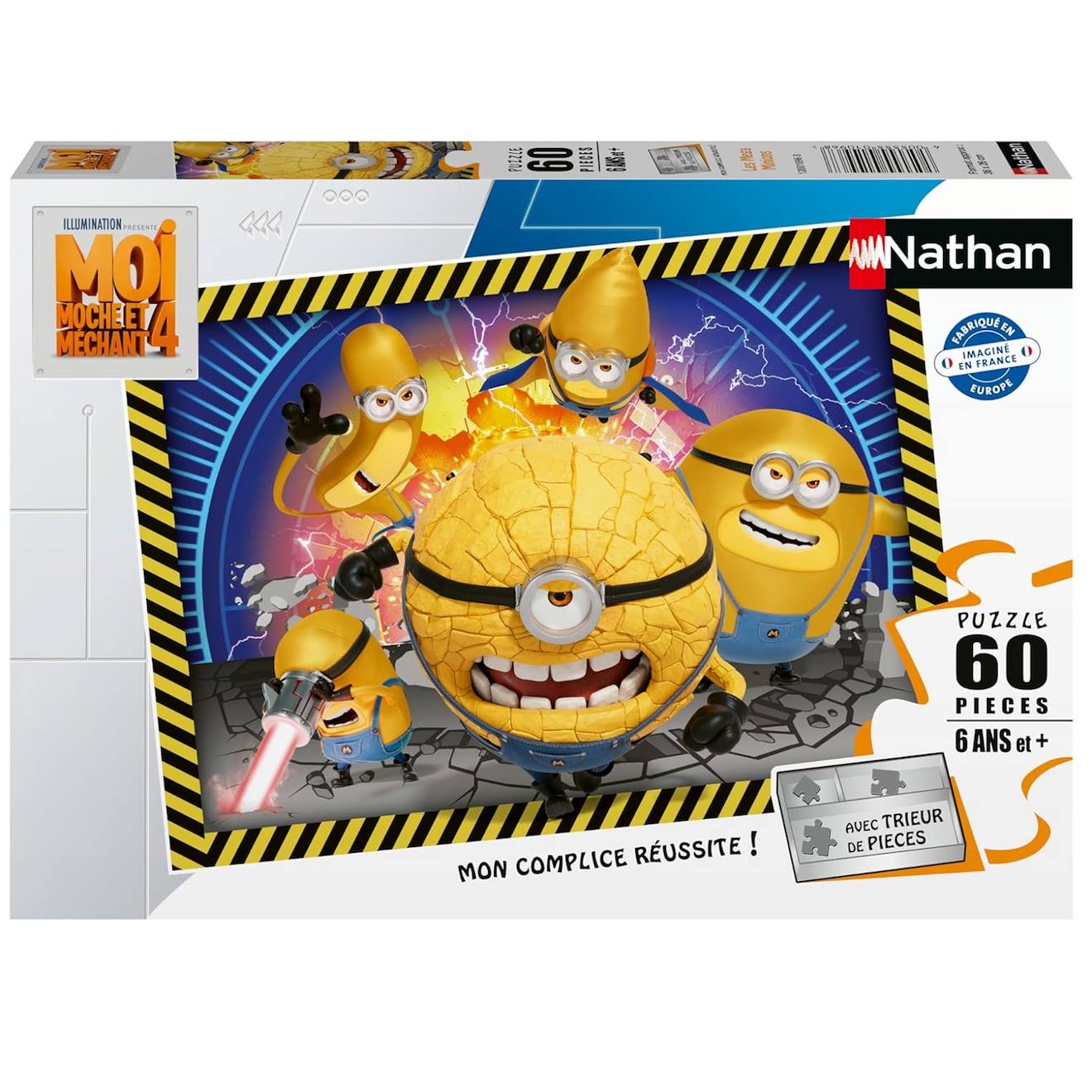 Puzzle Les Mega Minions 60 Pcs Blanc