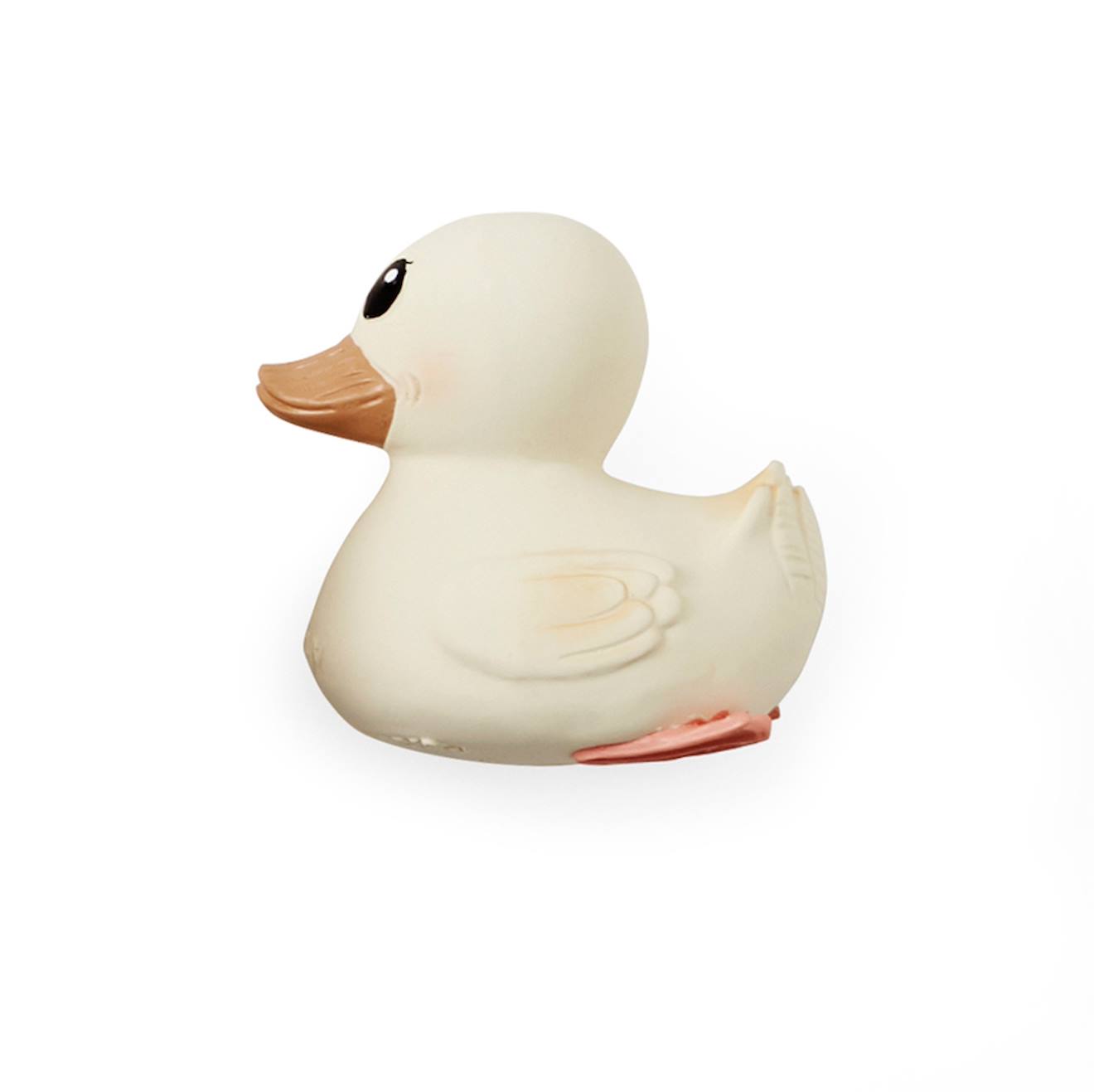 Canard En Caoutchouc Naturel Mini Kawan Blanc (Hevea) - Image 1