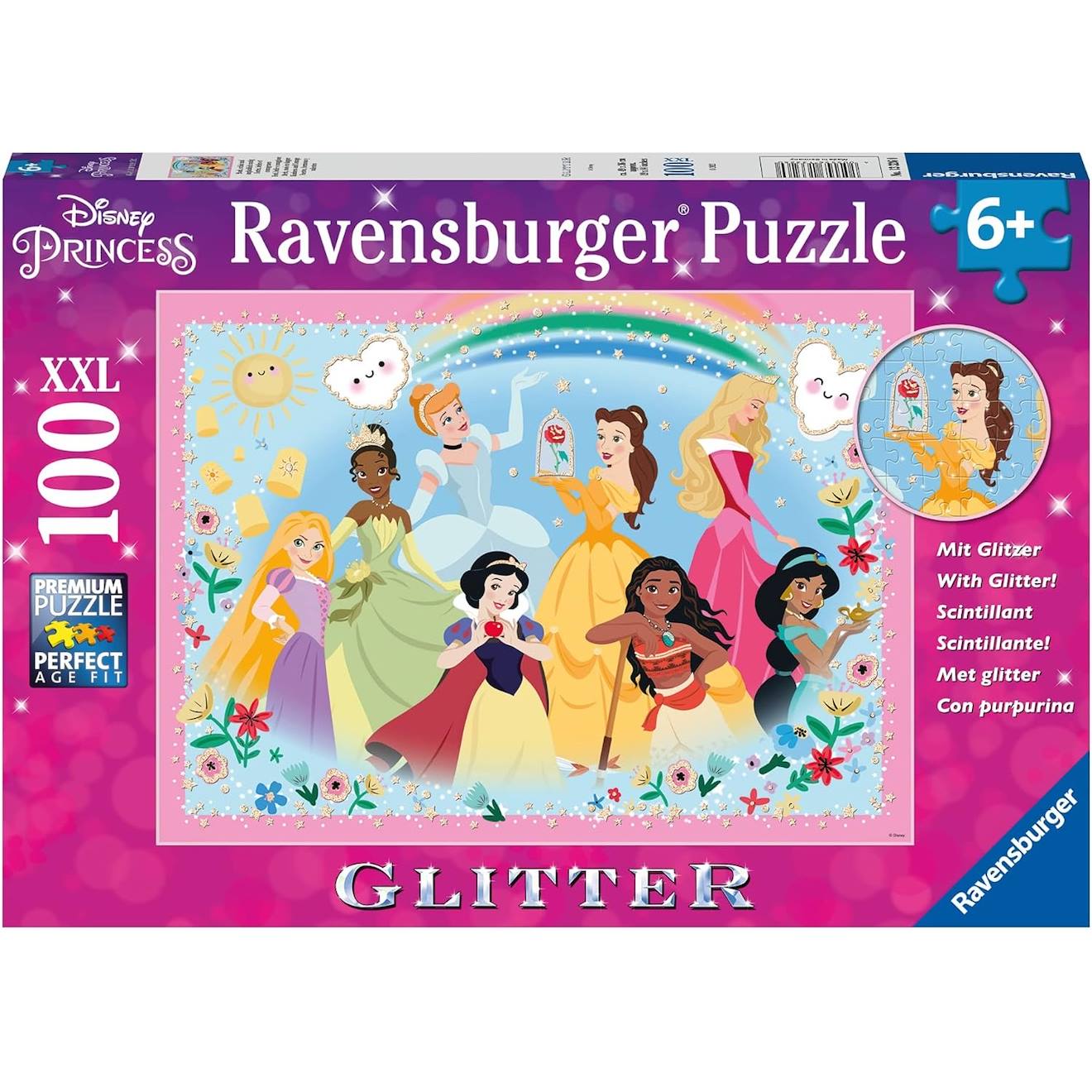 Puzzle Princesses Disney 100 Pcs Xxl Rose