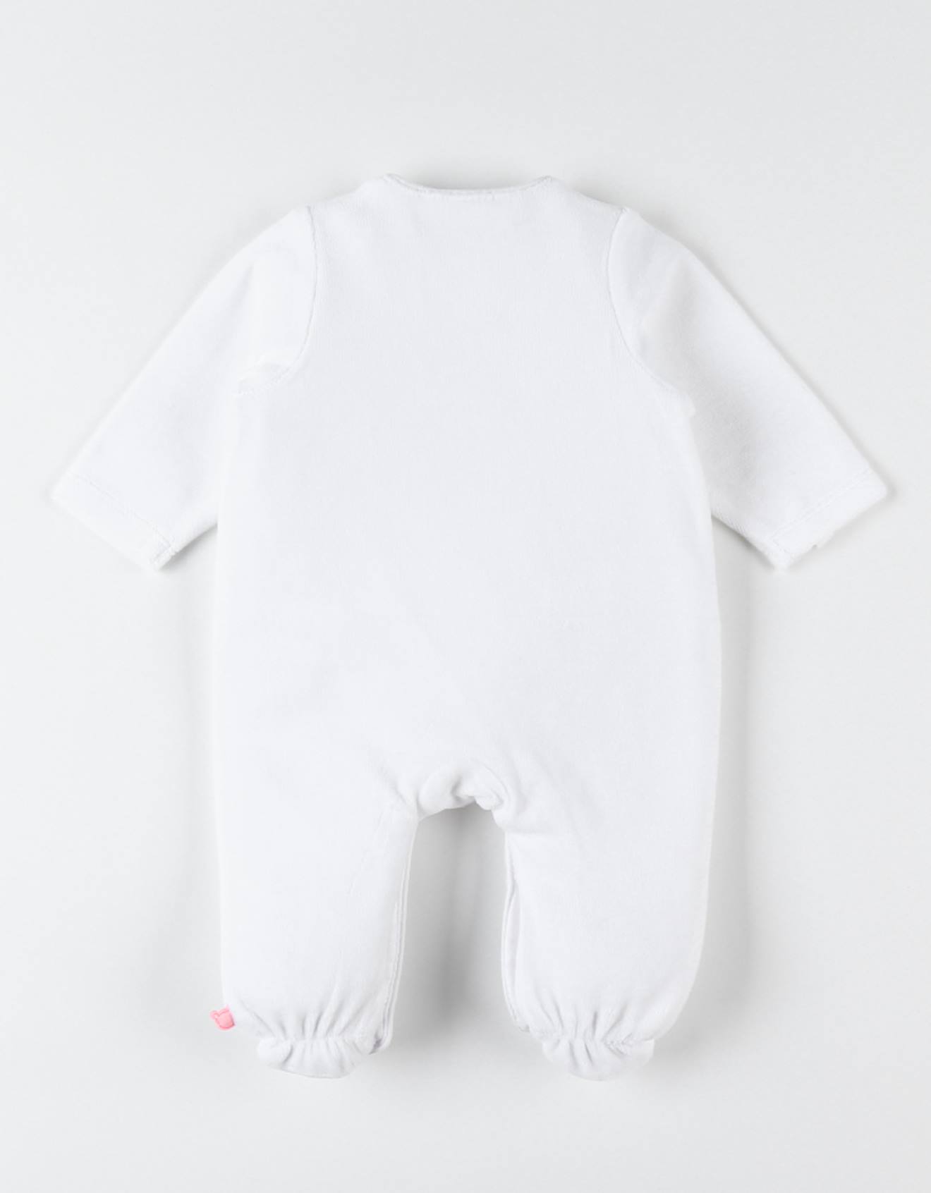 Pyjama Dors-bien En Velours Blanc (Noukies) - Image 1