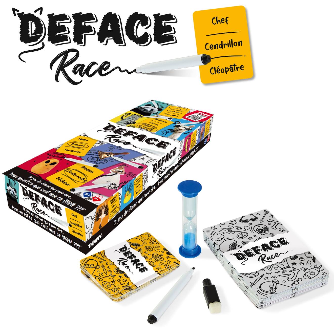 Jeu Deface Race Dès 8 Ans Multicolore