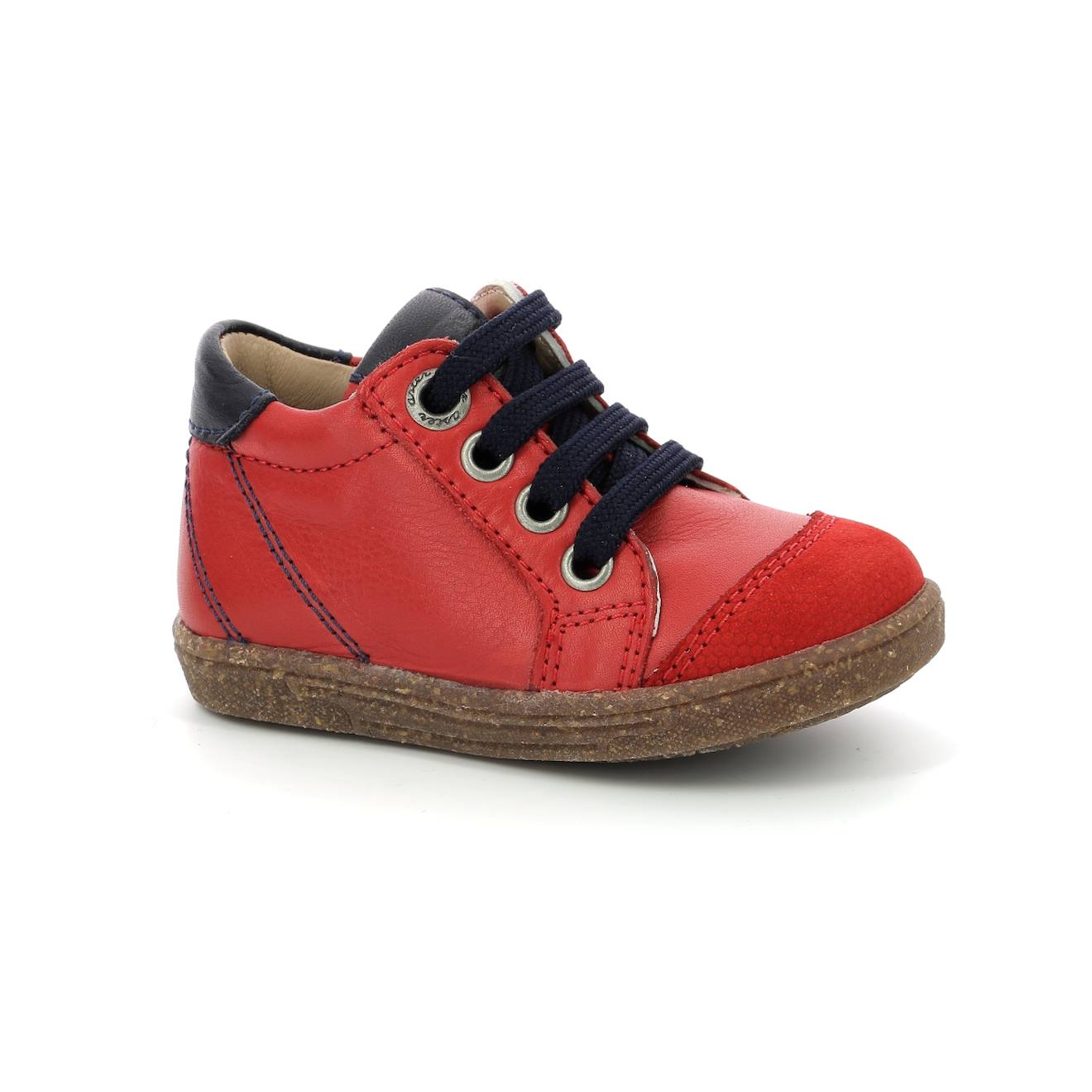 Sneakers Hautes Wanice Rouge Marine Fantaisie