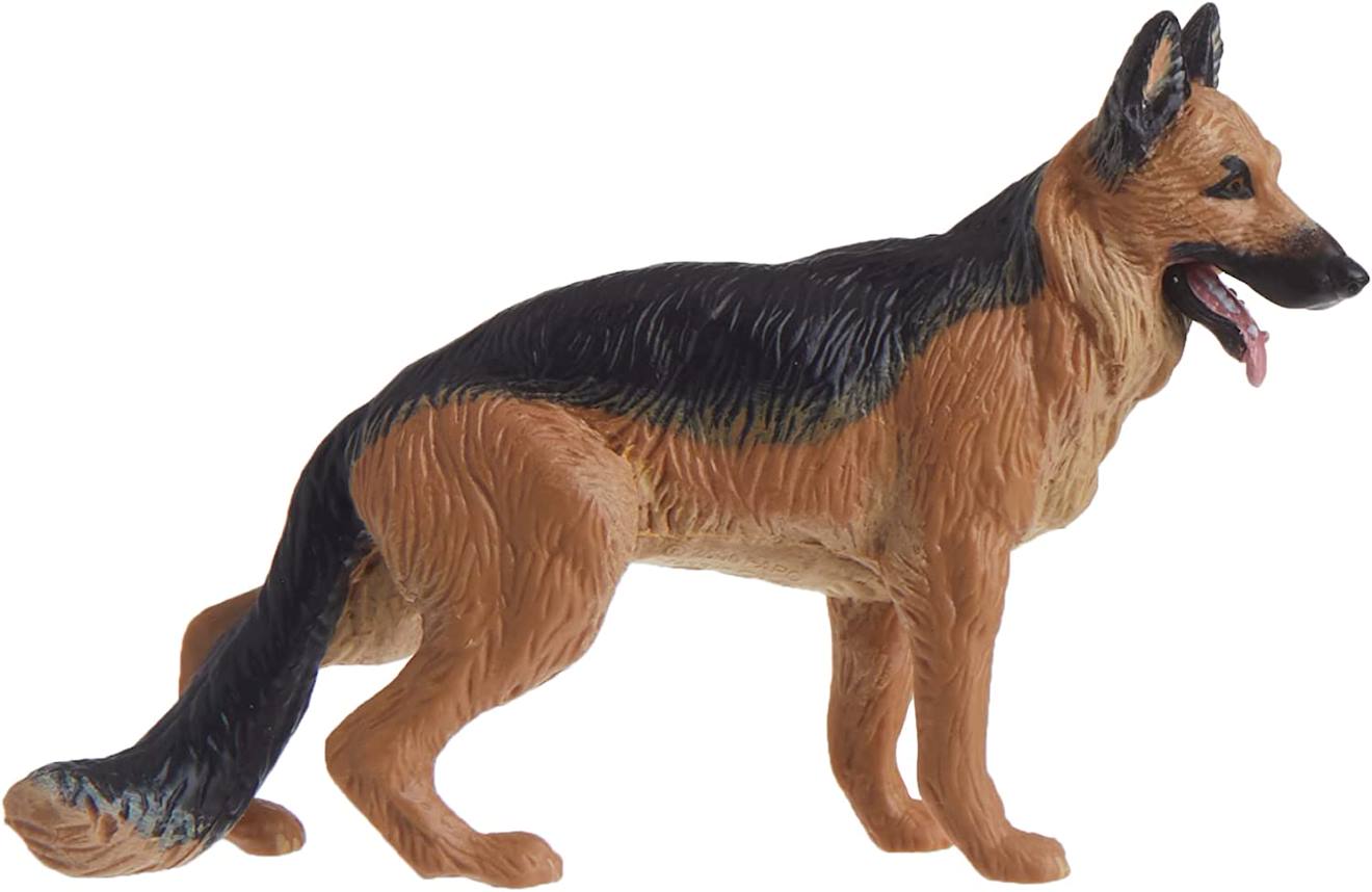 Figurine Berger Allemand Marron