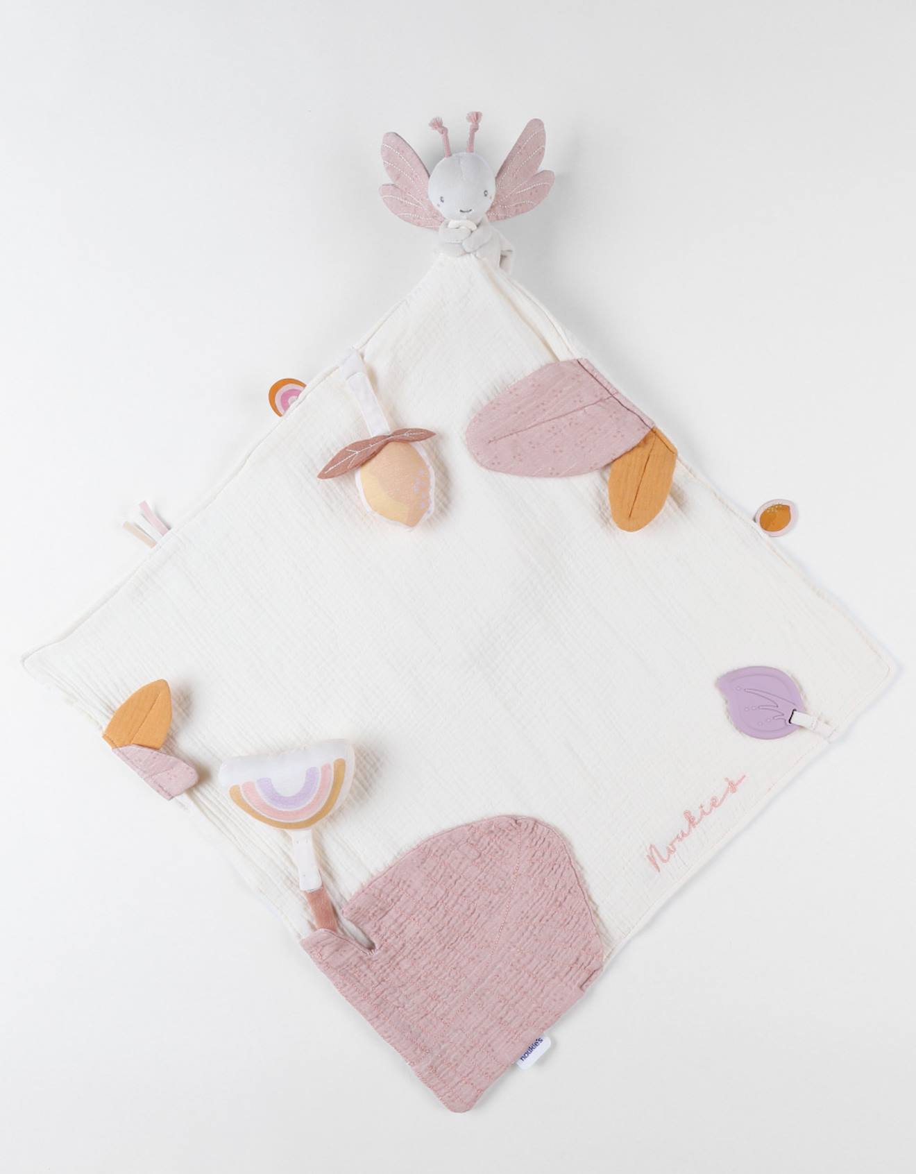 Noukies - Couverture D'activités Louli En Mousseline Blanc