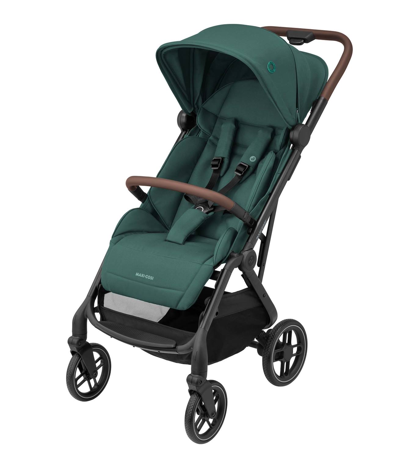 Poussette Naissance Ultra-compacte Soho Vert Essentiel