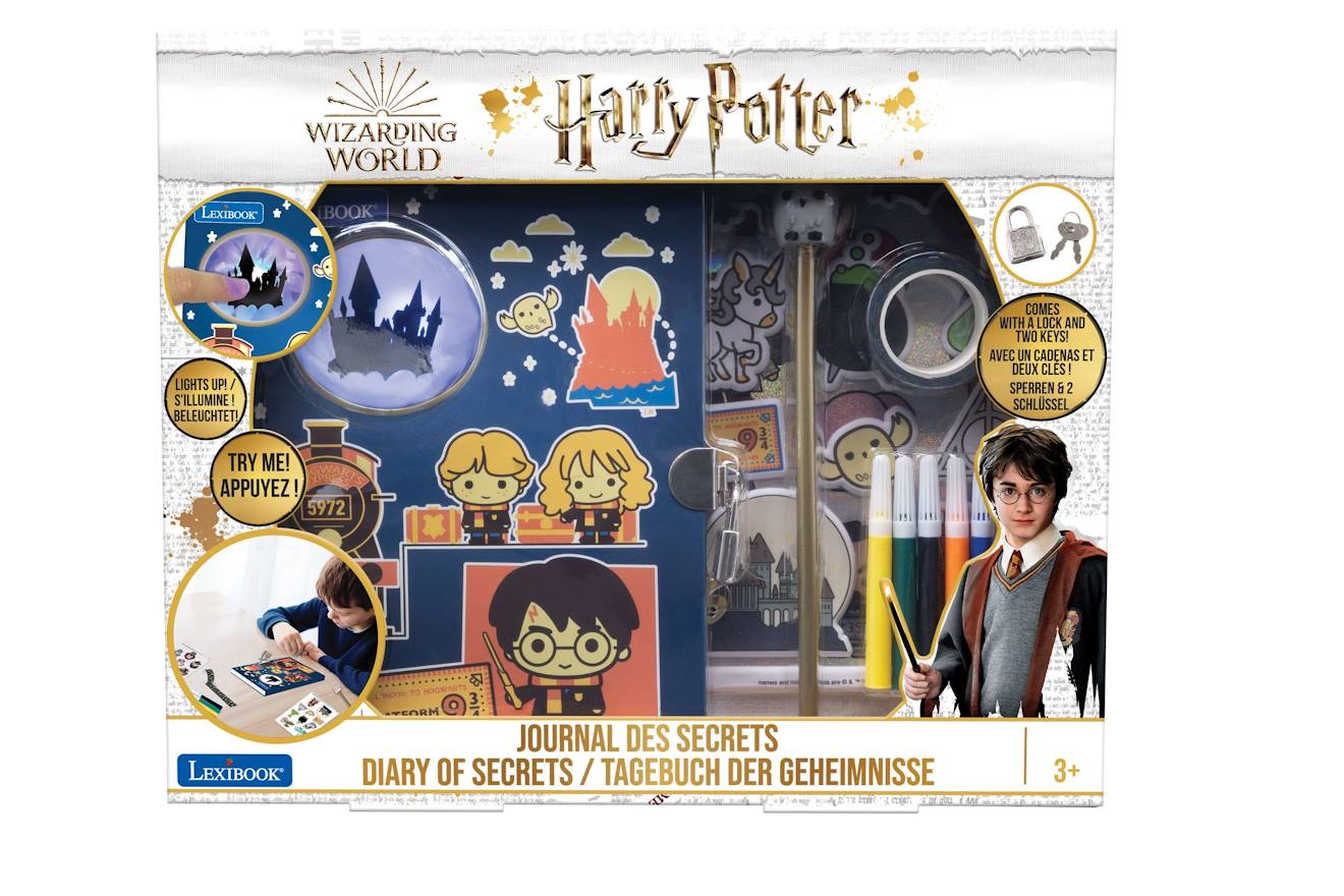 Journal Intime Electronique Harry Potter Multicolore