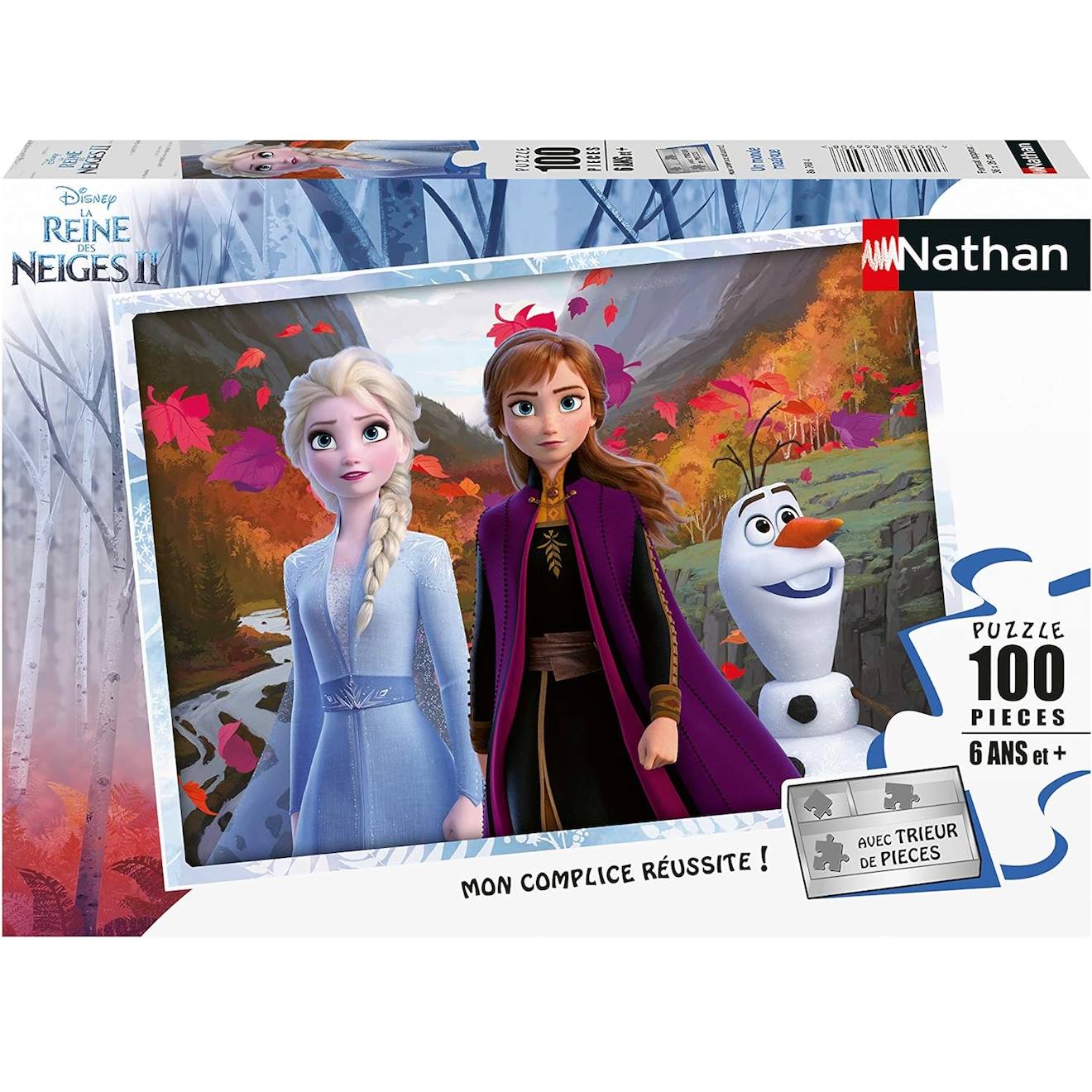 Puzzle La Reine Des Neiges 2 100 Pcs Blanc