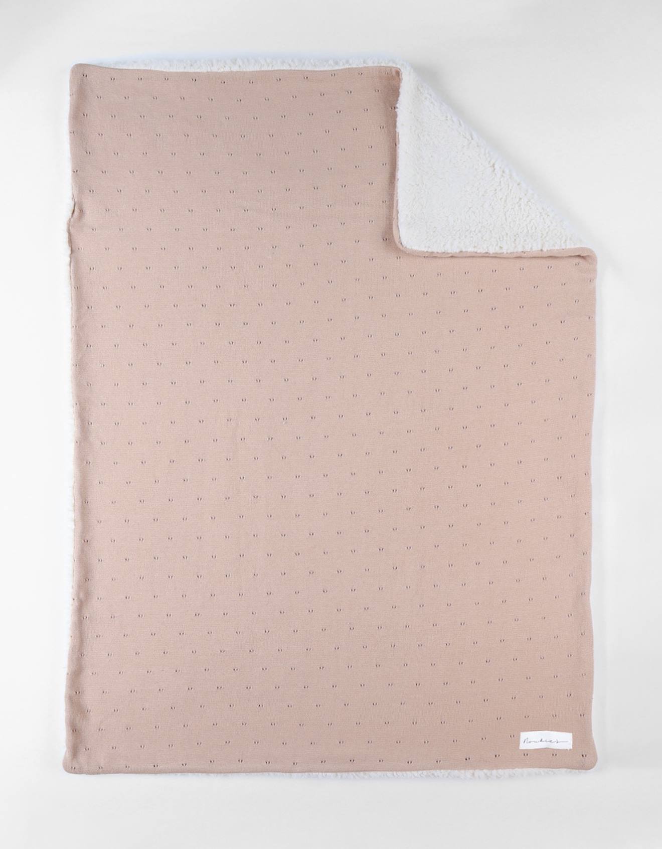 Couverture En Coton Biosherpa Rose