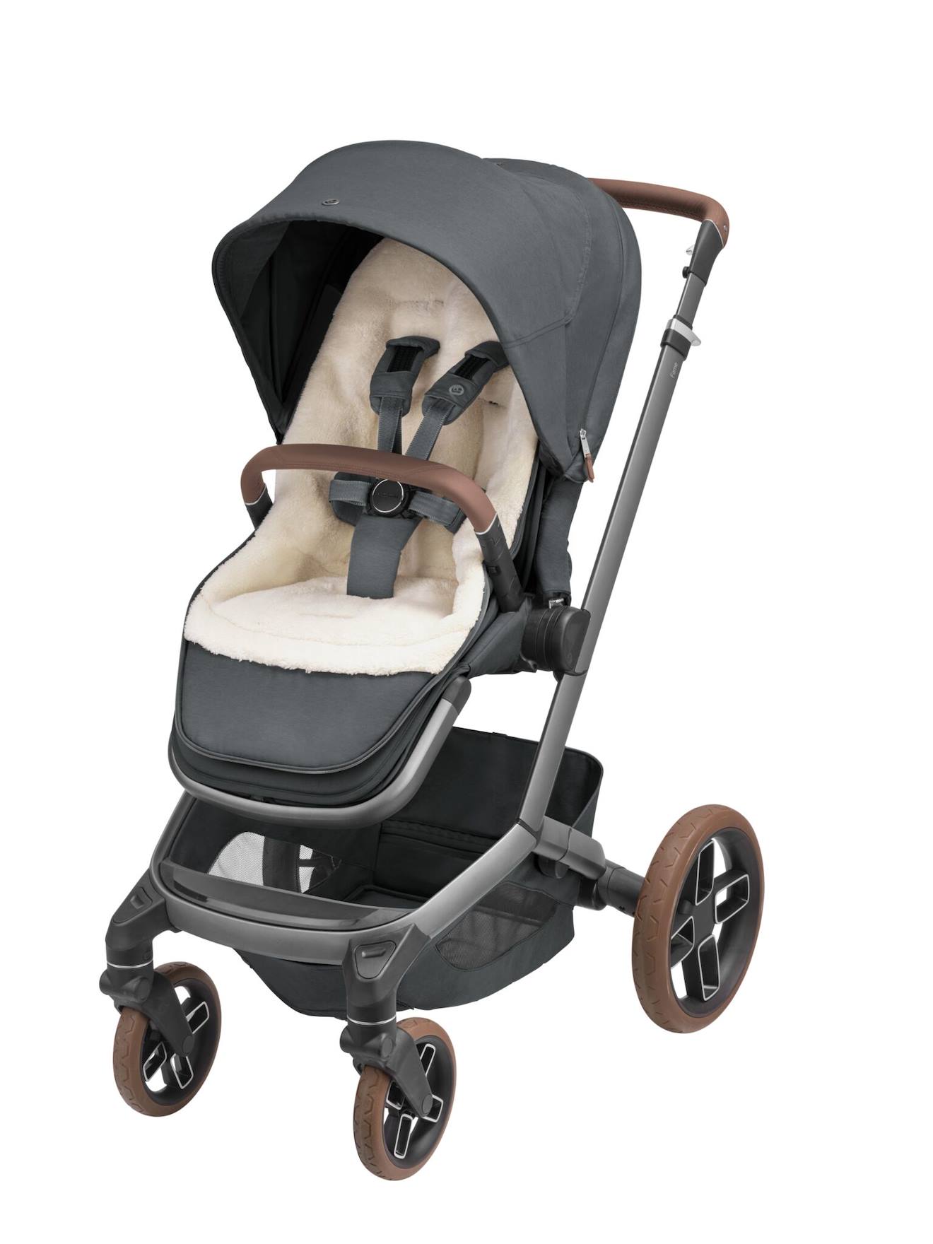 Chancelière Pour Poussette 2 En 1 Pour Bébé Graphite Essentiel (Maxi-Cosi) - Image 2