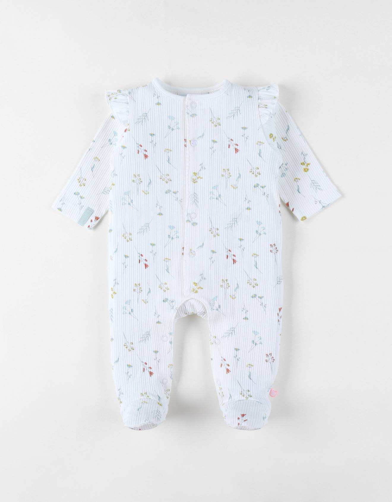 Noukies - Pyjama Bébé Jersey Pointelle Blanc