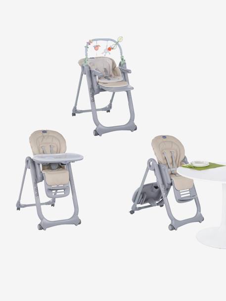 Chaise haute évolutive CHICCO Polly Magic Relax beige Chicco
