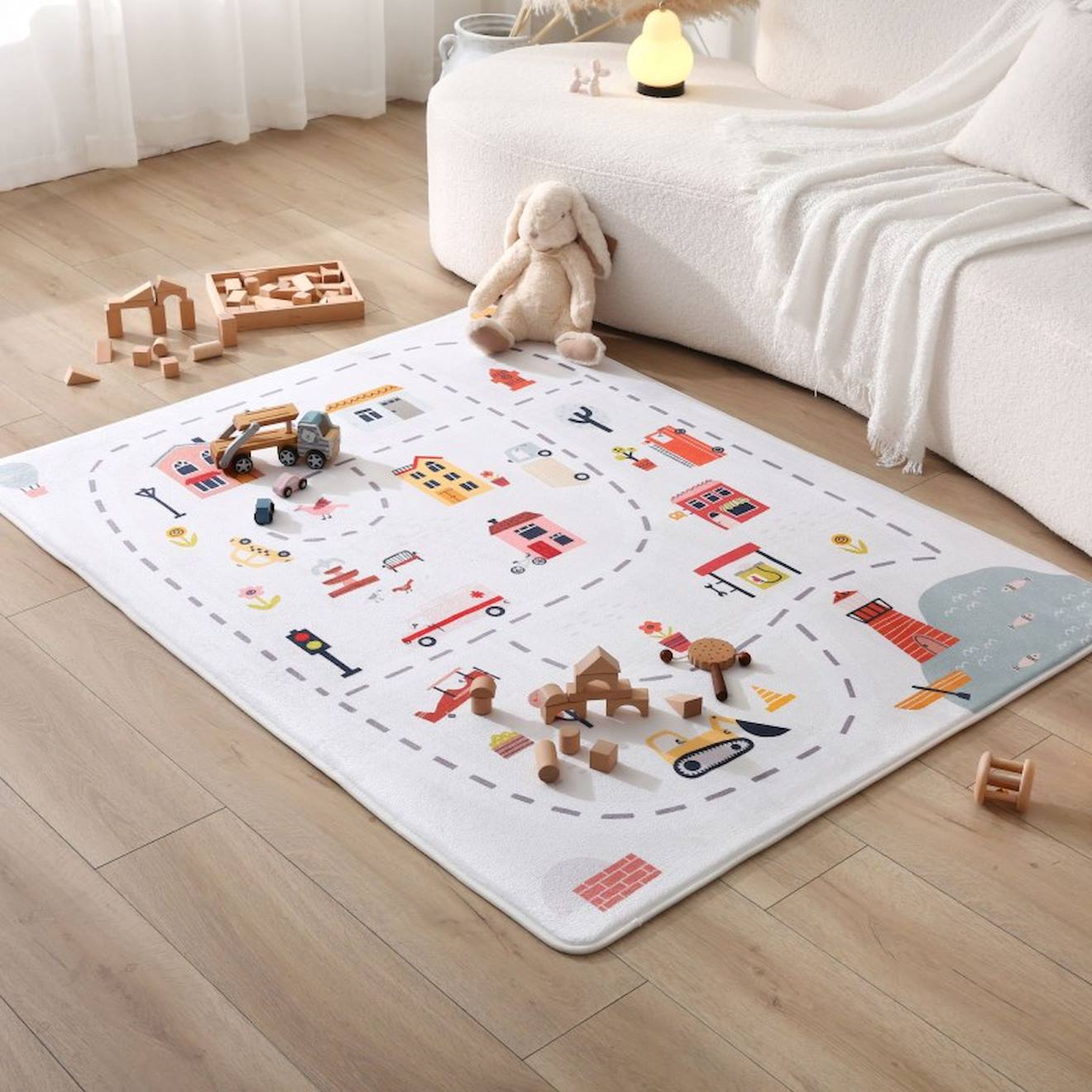 Tapis De Jeu Enfant À Mémoire De Forme Cloud Play City Play City
