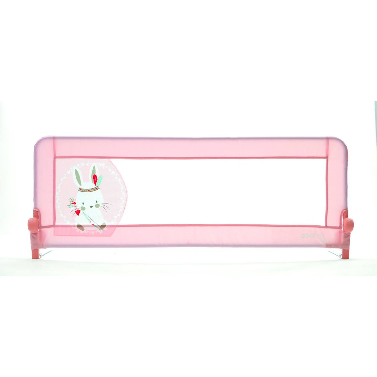Barrière De Lit Filet 2 En 1 Rose