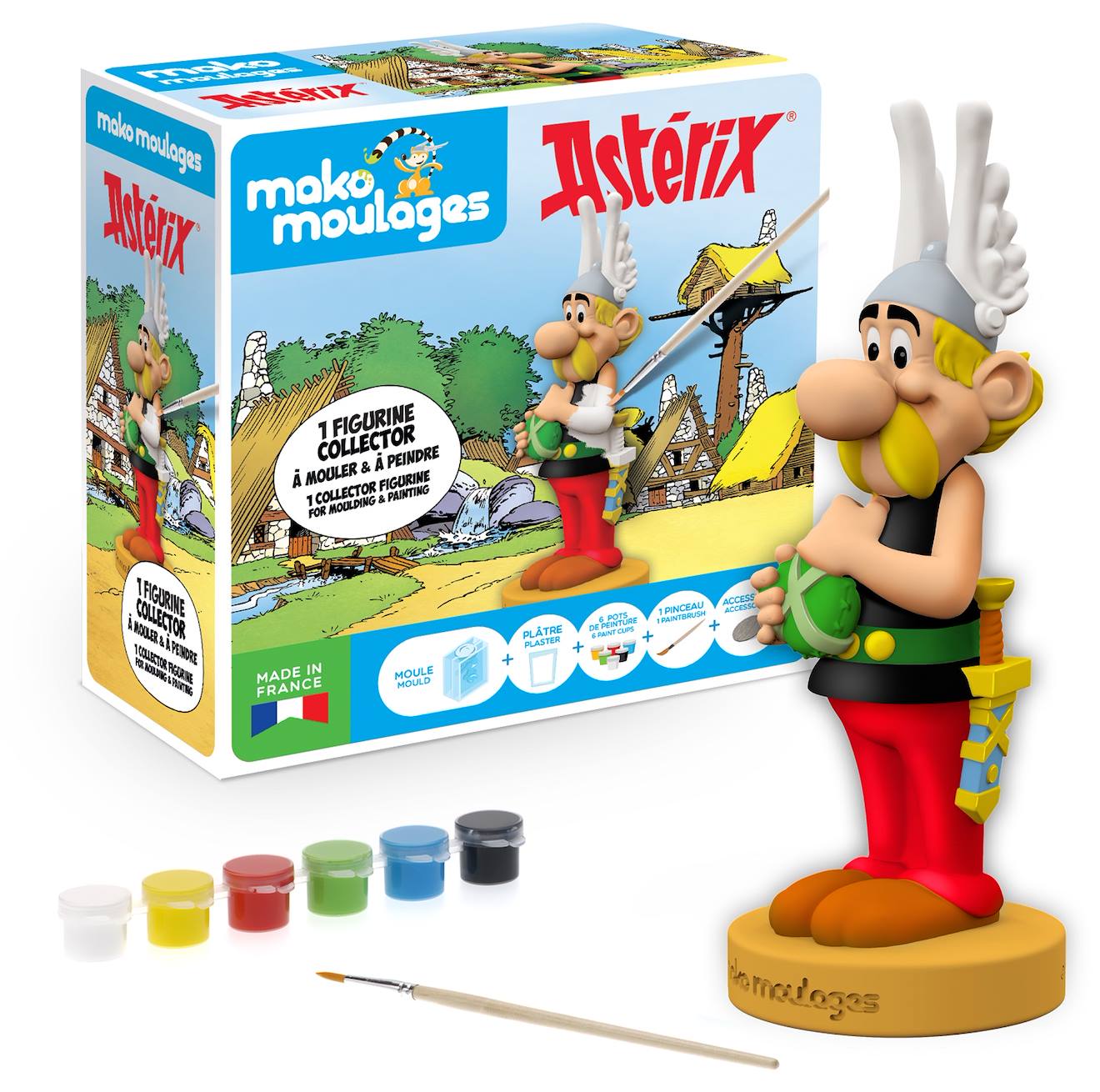 Coffret Moulage Collector Astérix Bleu