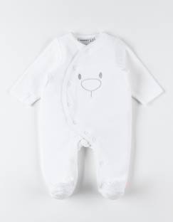 Pyjama dors-bien en velours  - vertbaudet enfant