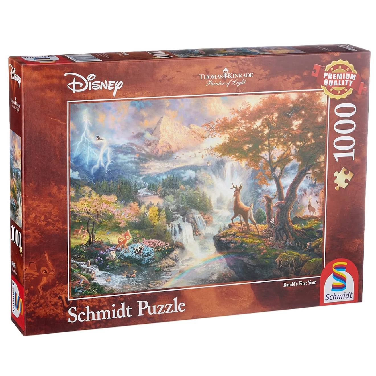 Puzzle Bambi 1000 Pcs Orange