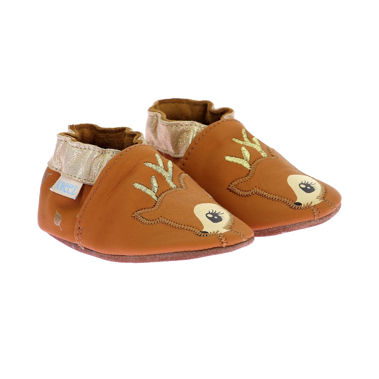 Chaussons Bébé Faonfaon Camel