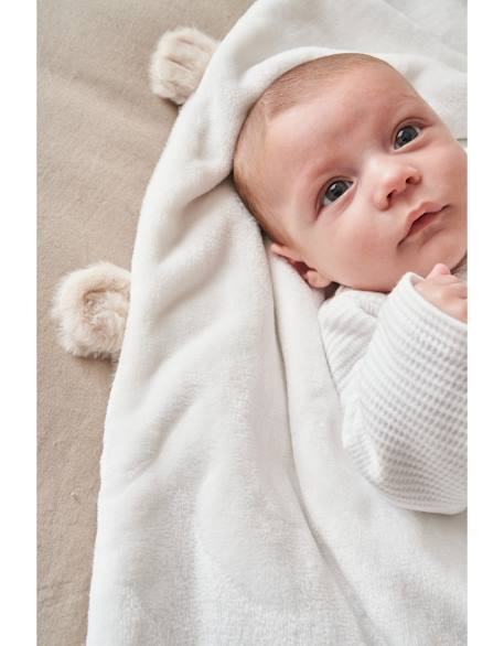 Couverture en groloudoux® Beige+Gris 3 - vertbaudet enfant 