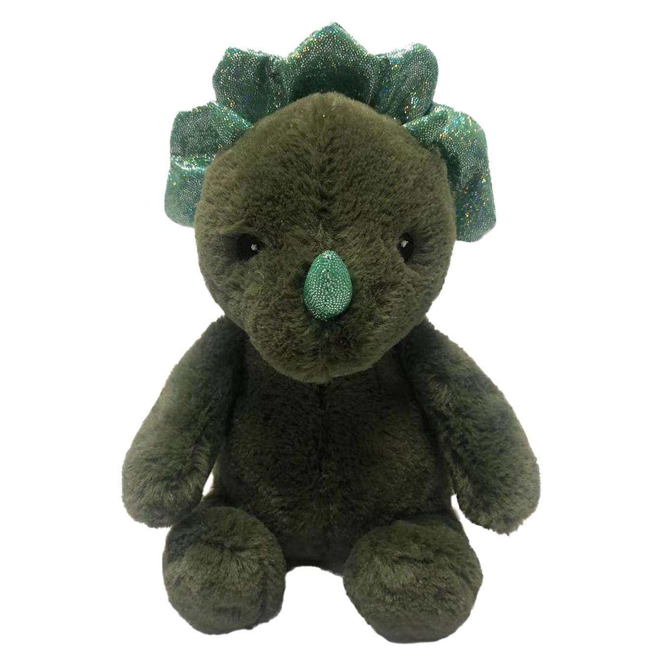 Peluche Bouillotte Dino Junior Vert