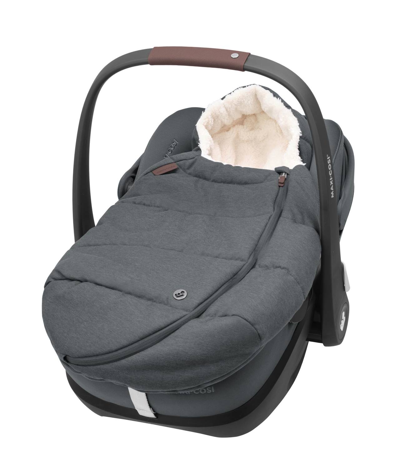 Chancelière Bébé Pour Siège Auto Graphite Twillic (Maxi-Cosi) - Image 2