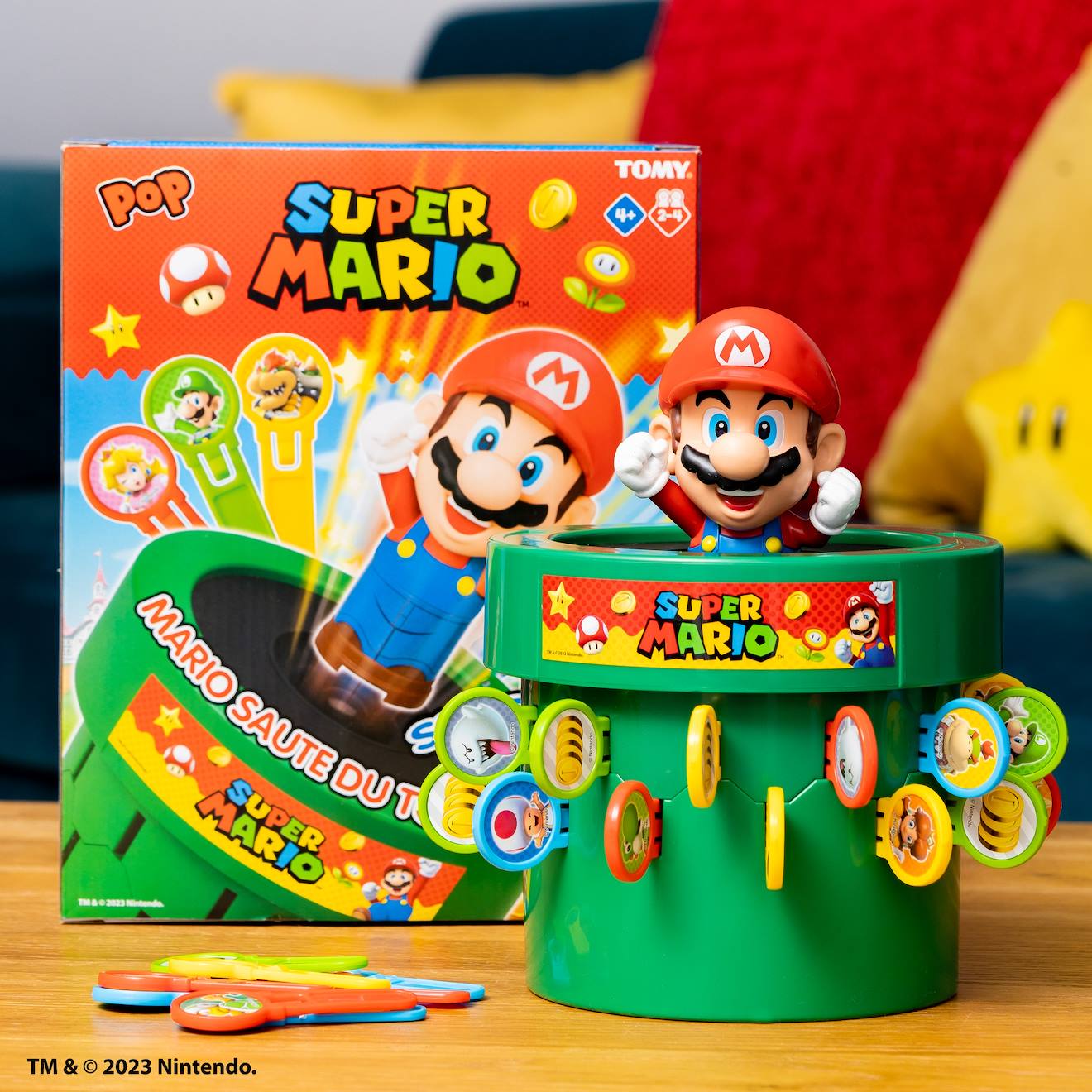 Jeu Pic Mario Dès 4 Ans Multicolore