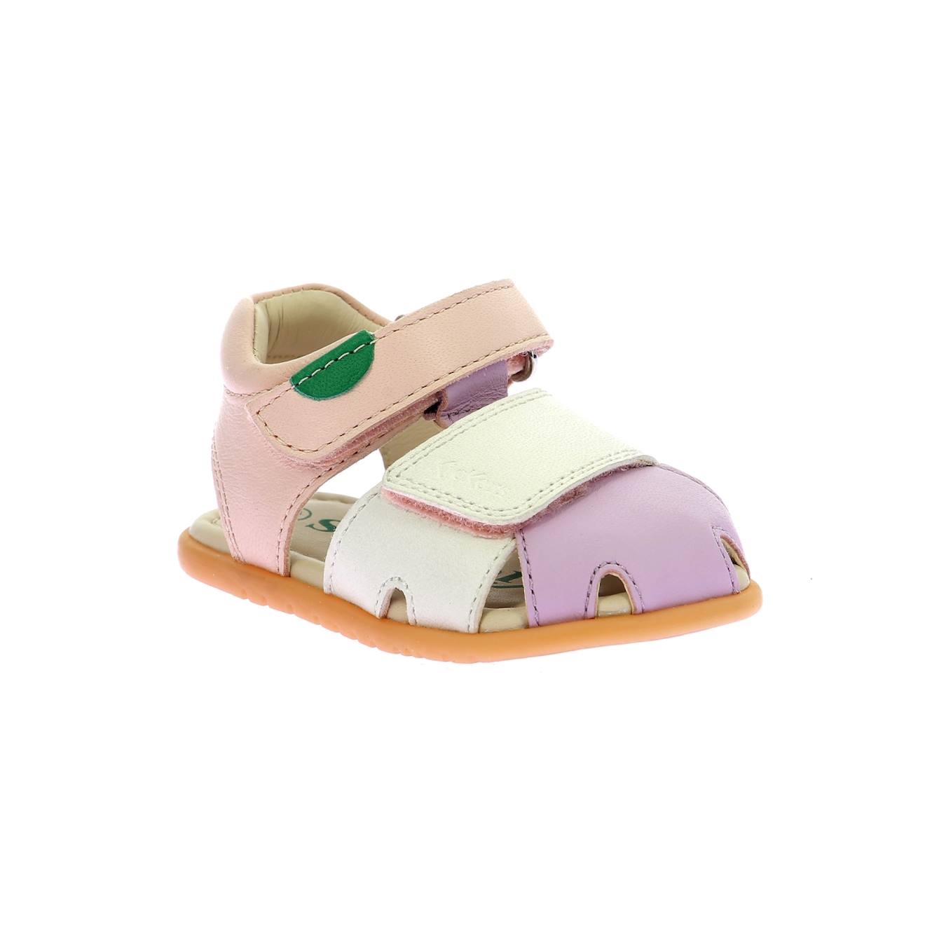Sandales Bébé Kick Sumkratch Rose Clair Violet Blanc