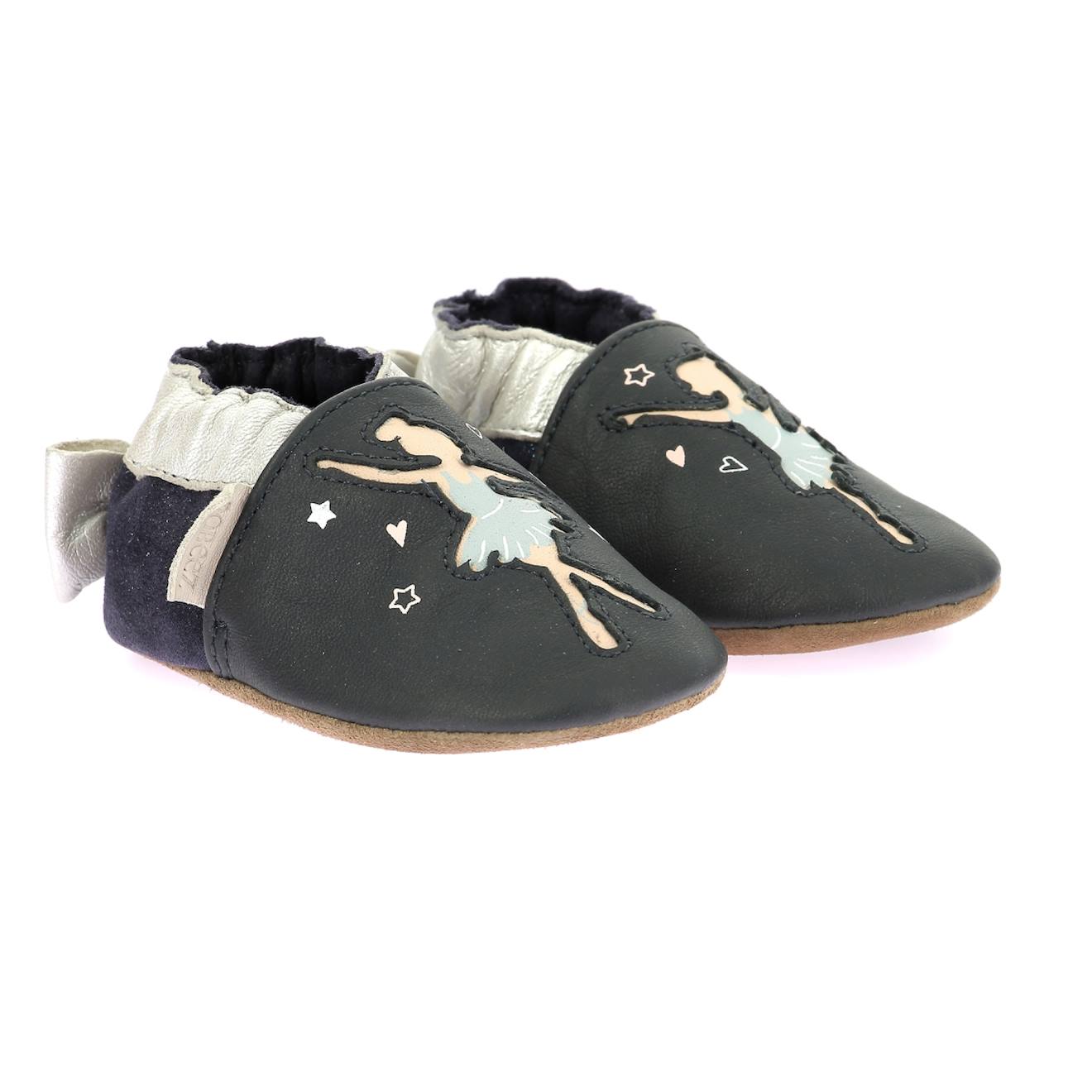 Chaussons Bébé Ballet Dreamy Marine
