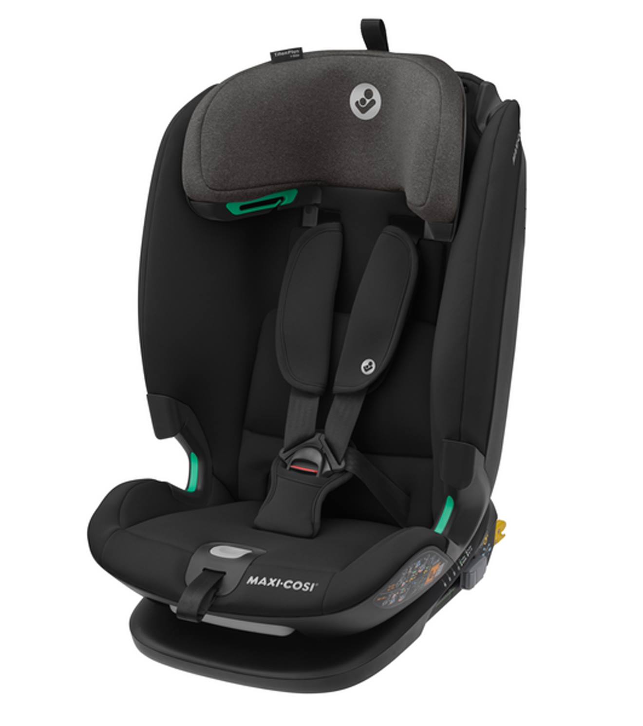 Siège Auto Enfant Evolutif Multi-âge Titan Plus I-size Noir Authentique