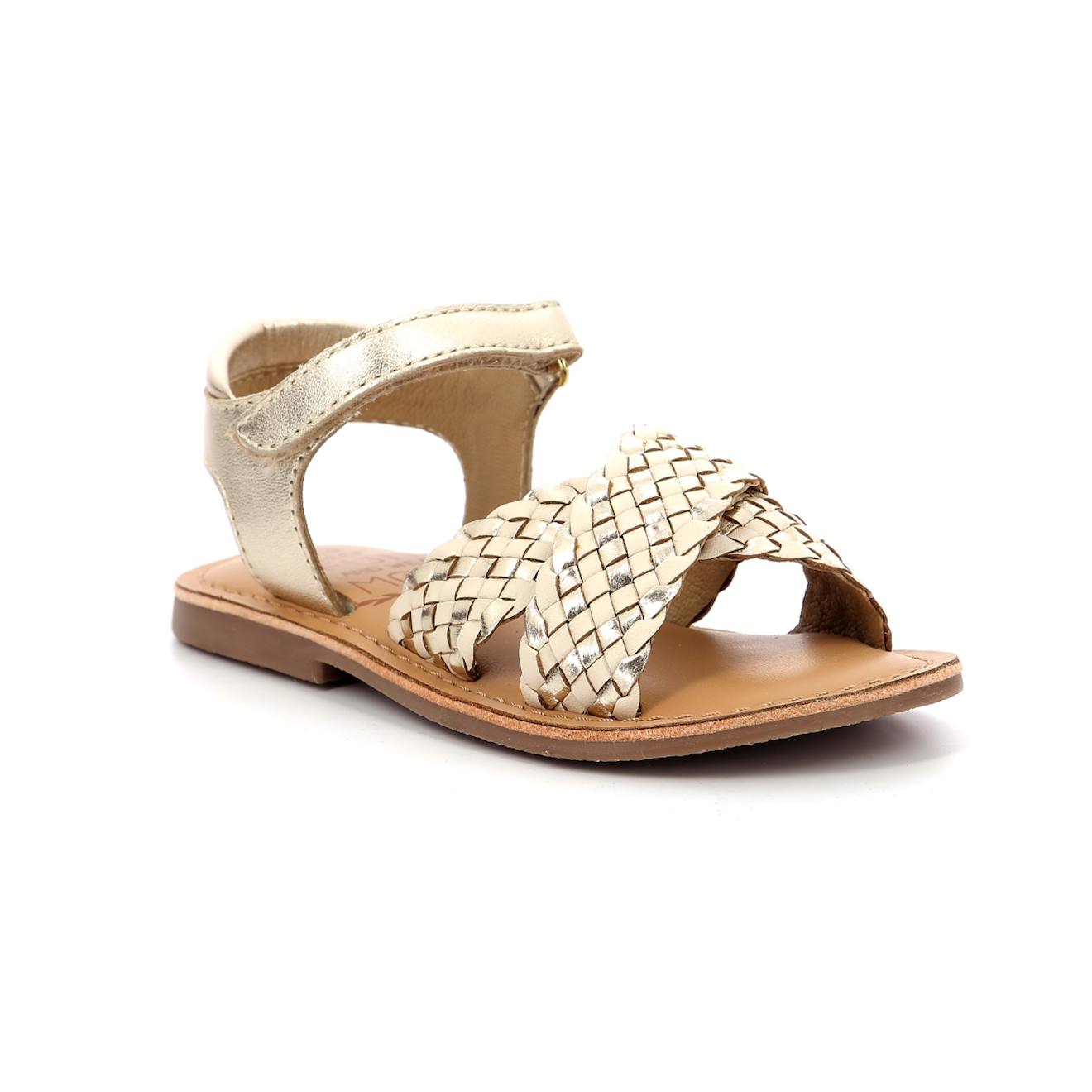Sandales Enfant Canibraid Or