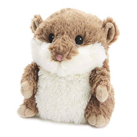 Warmies - Peluche Bouillotte Hamster Marron