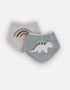 2 Pièces/boîte Bavoirs Bébé, Motifs Disponibles : Aise, Lapin, Ours