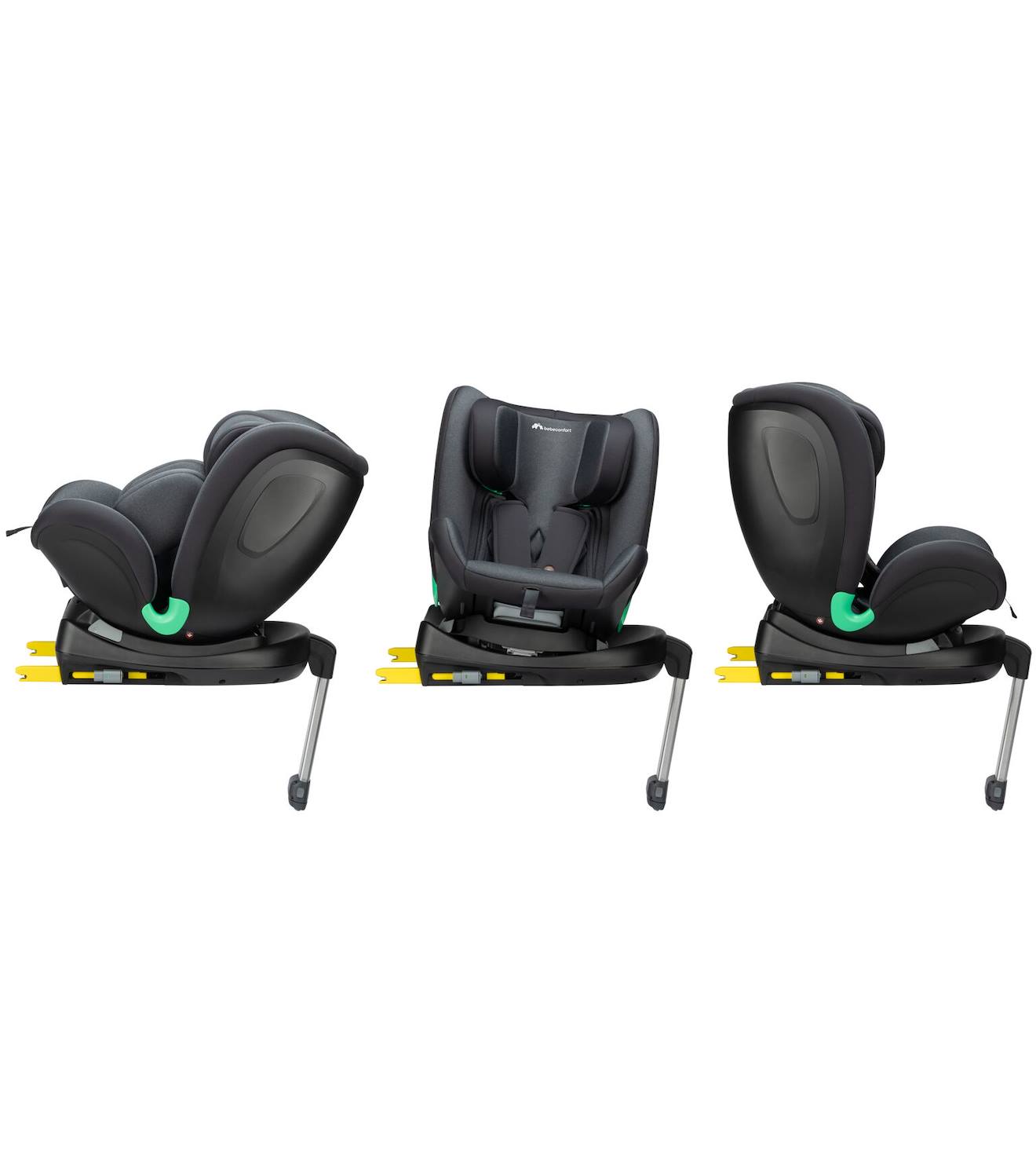 Siège Auto Évolutif Pivotant Evolvefix Plus I-size Noir Teinté (Bébé Confort) - Image 1