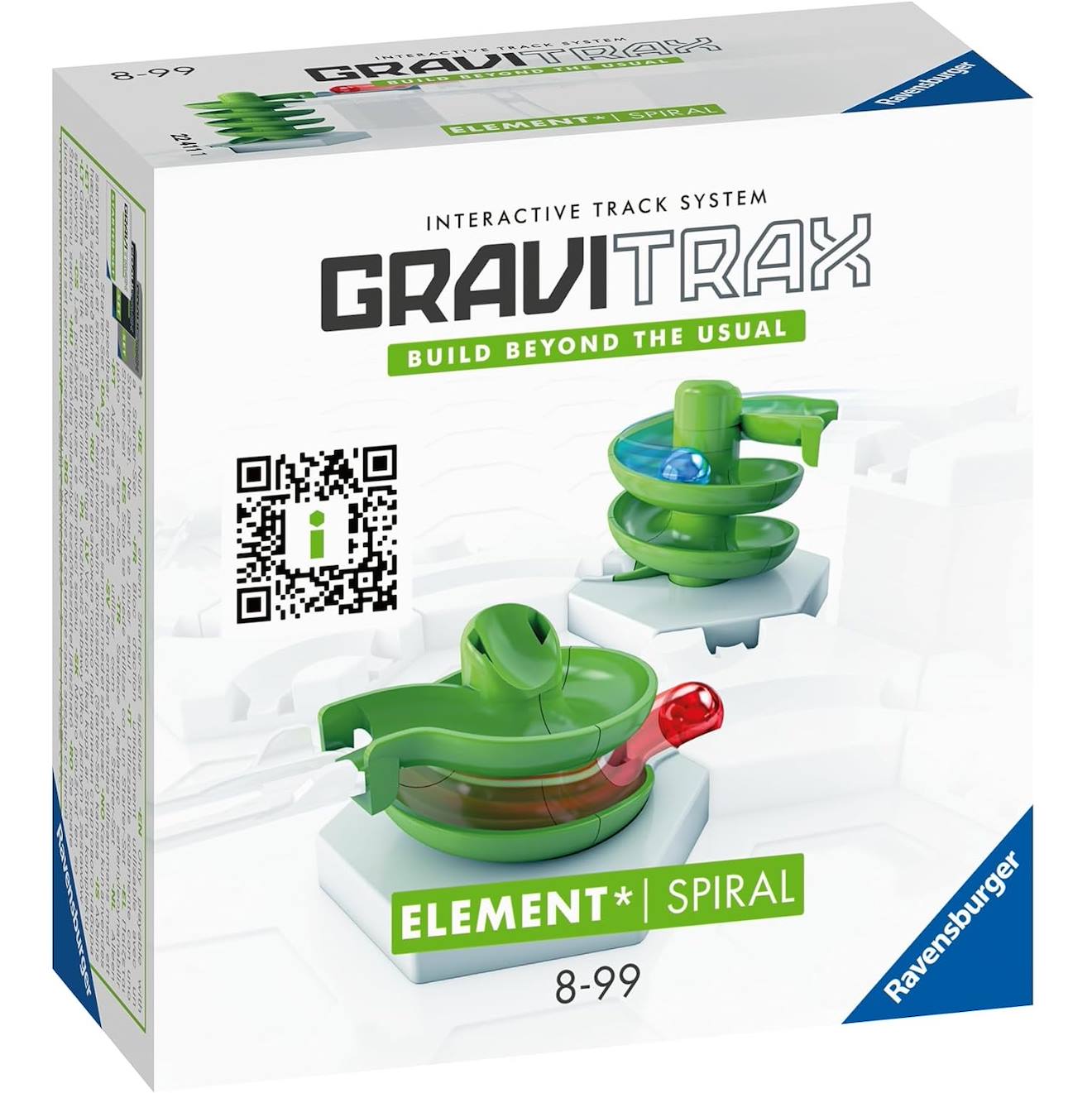 Gravitrax - Élément Spirale Gris