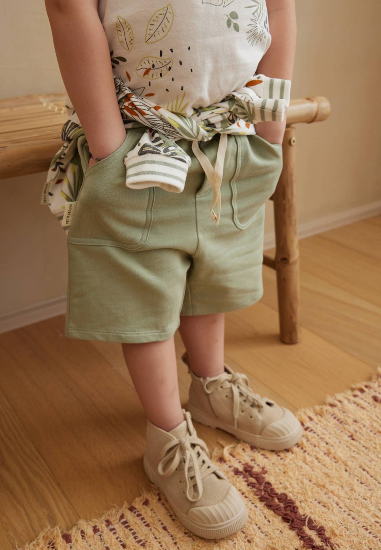 Bermuda Enfant Olajava Kaki