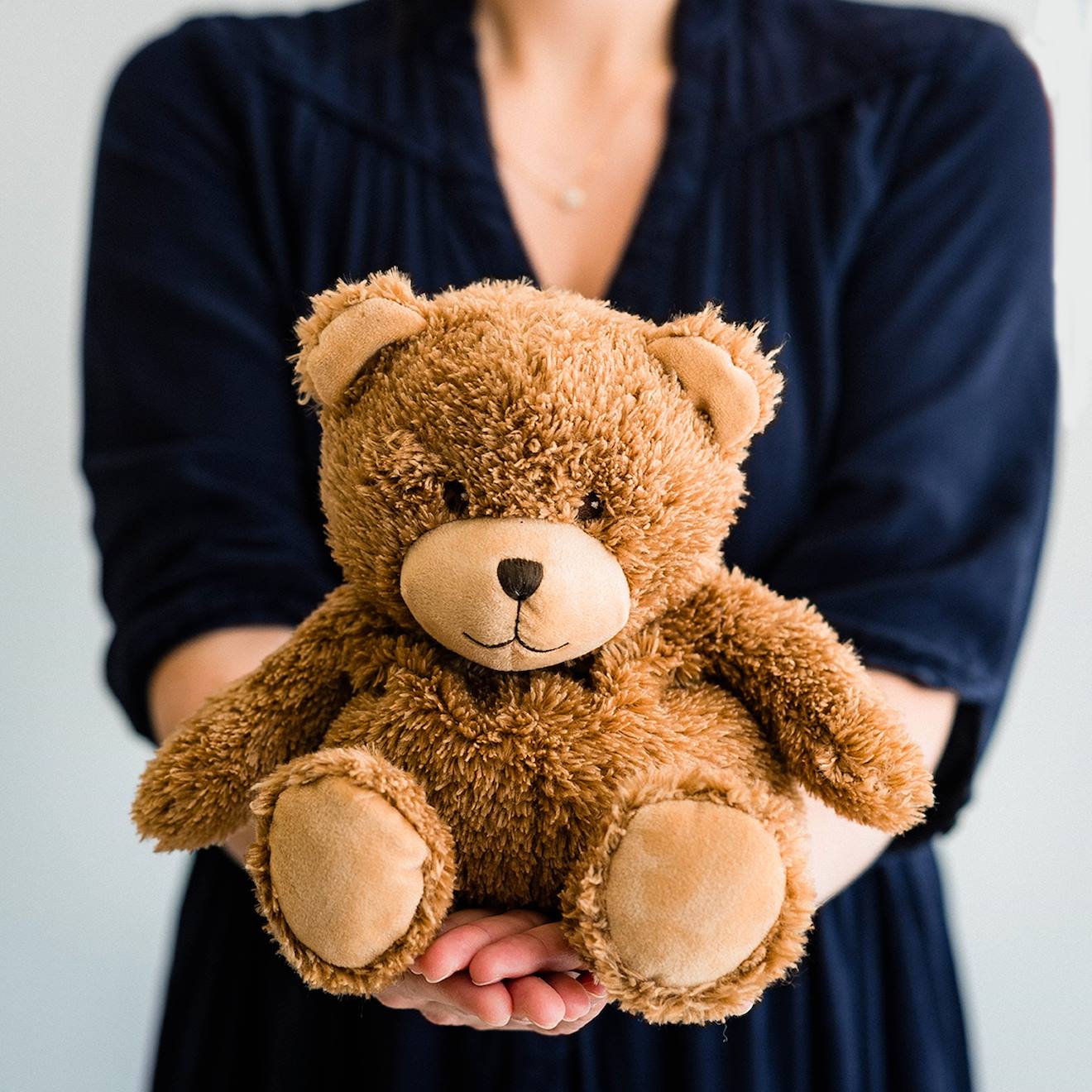 Peluche Bouillotte Teddy Nounours Marron (Warmies) - Image 1