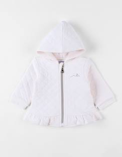 Bébé-Manteau, combipilote, nid d'ange-Manteau-Veste à capuche zippée matelassée