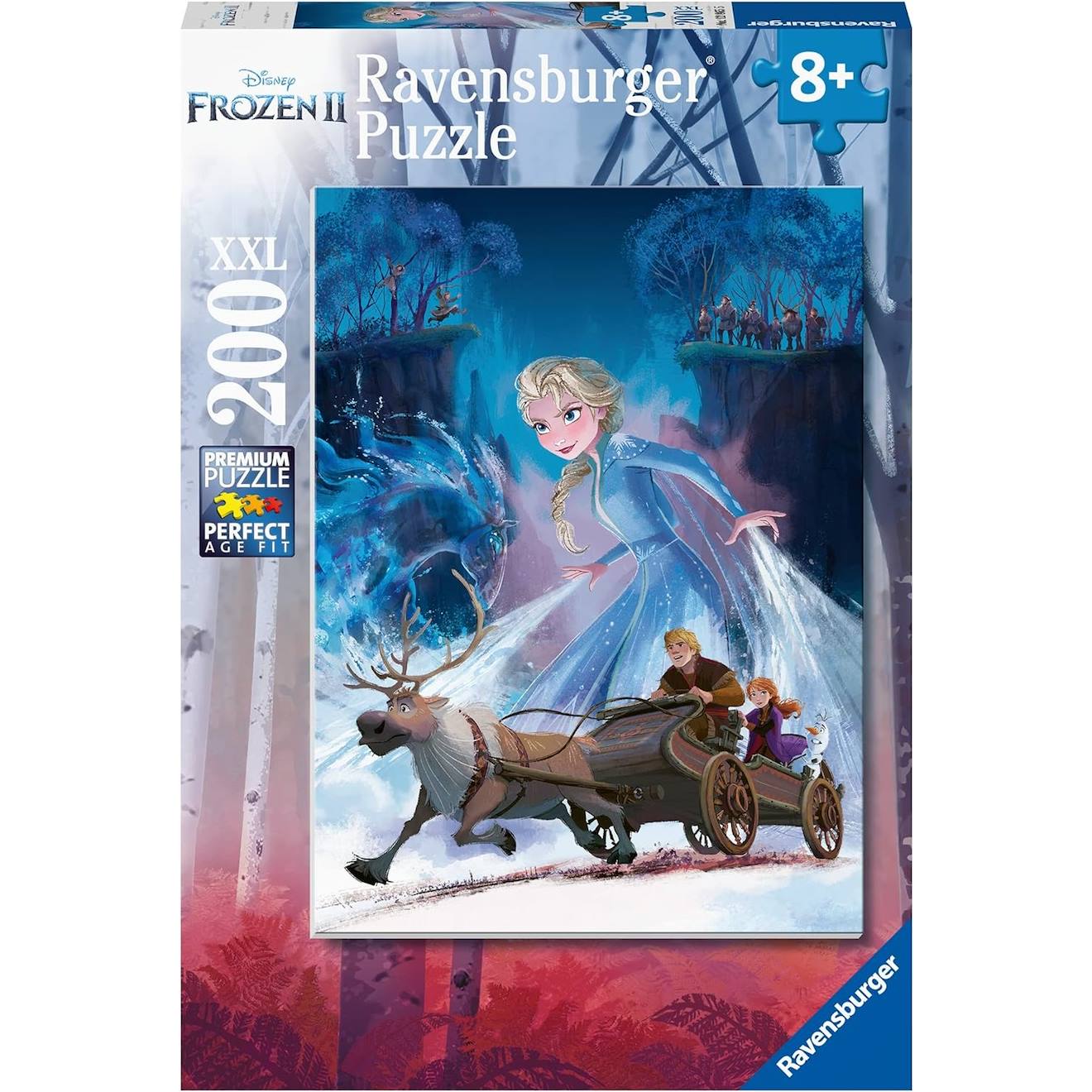 Puzzle La Reine Des Neiges 2 200 Pcs Xxl Bleu