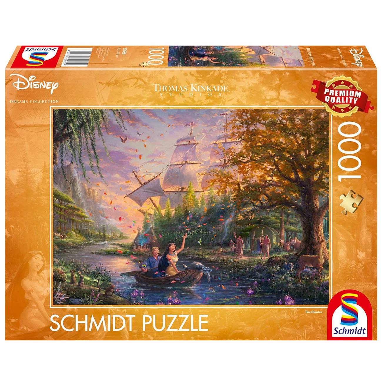 Puzzle Pocahontas 1000 Pcs Orange