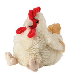 Jouet-Premier âge-Peluches-Peluche bouillotte poule