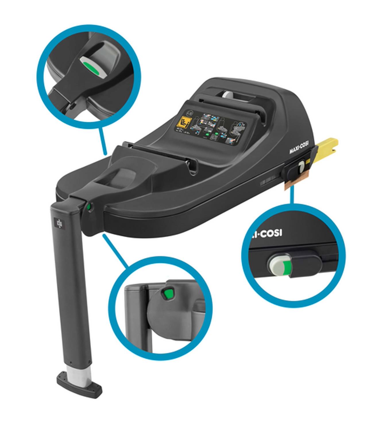 Base Isofix Pour Cosi Cabriofix I-size Noir