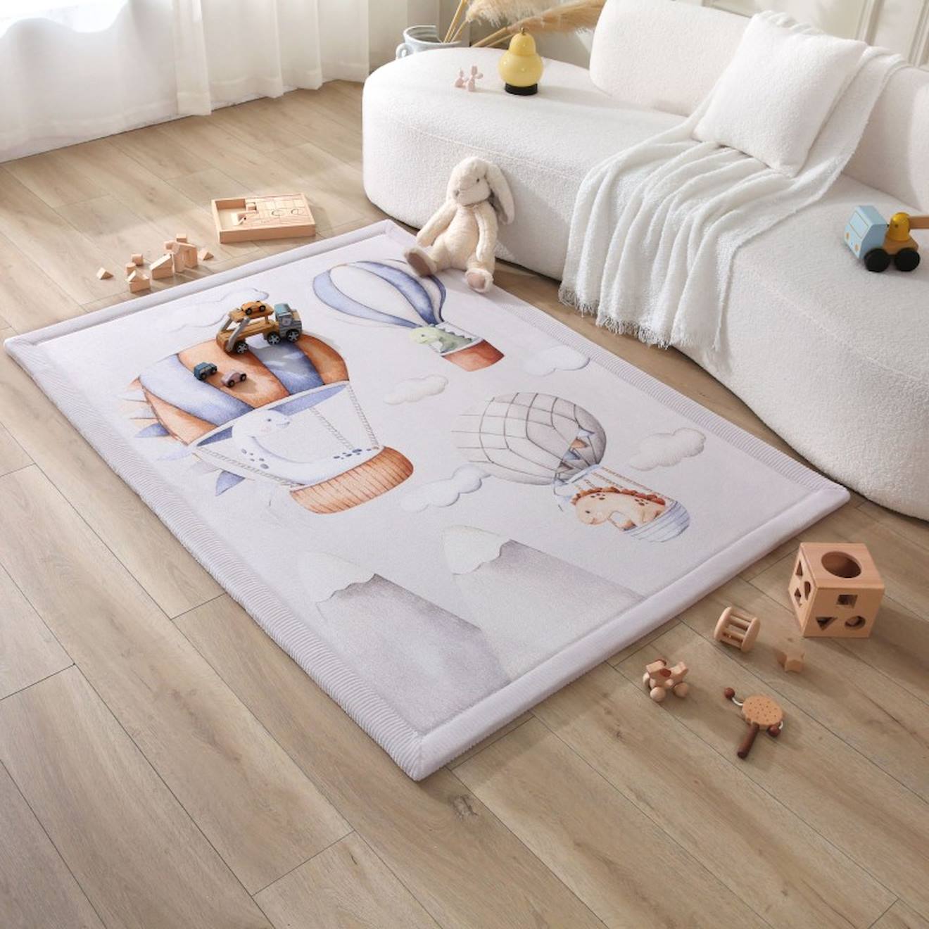 Tapis Enfant À Mémoire De Forme Cloud Dino Dino