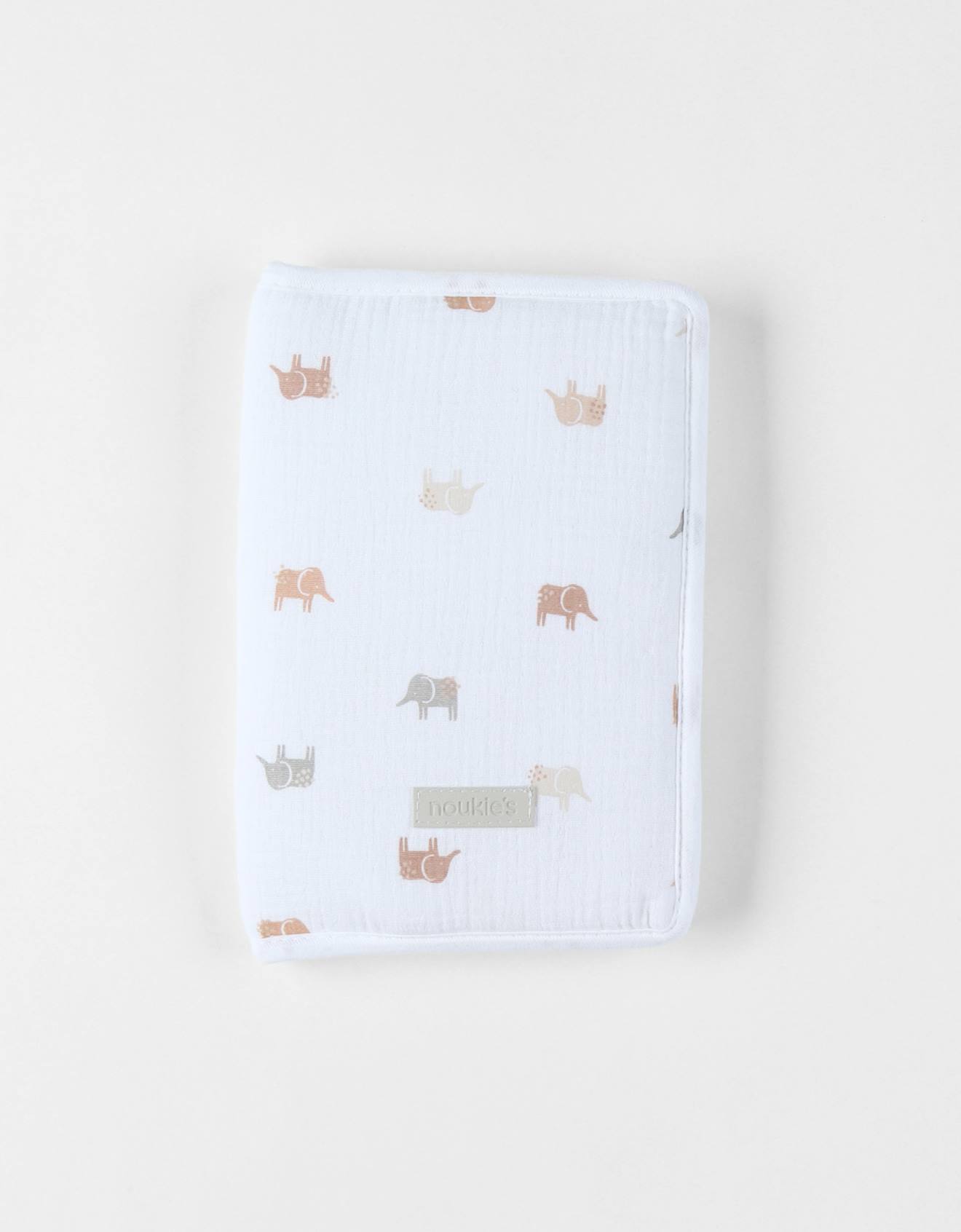 Protège Carnet De Santé En Mousseline Blanc