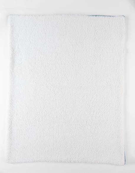 Couverture en coton biosherpa Beige+Bleu+Marron+Rose 11 - vertbaudet enfant 